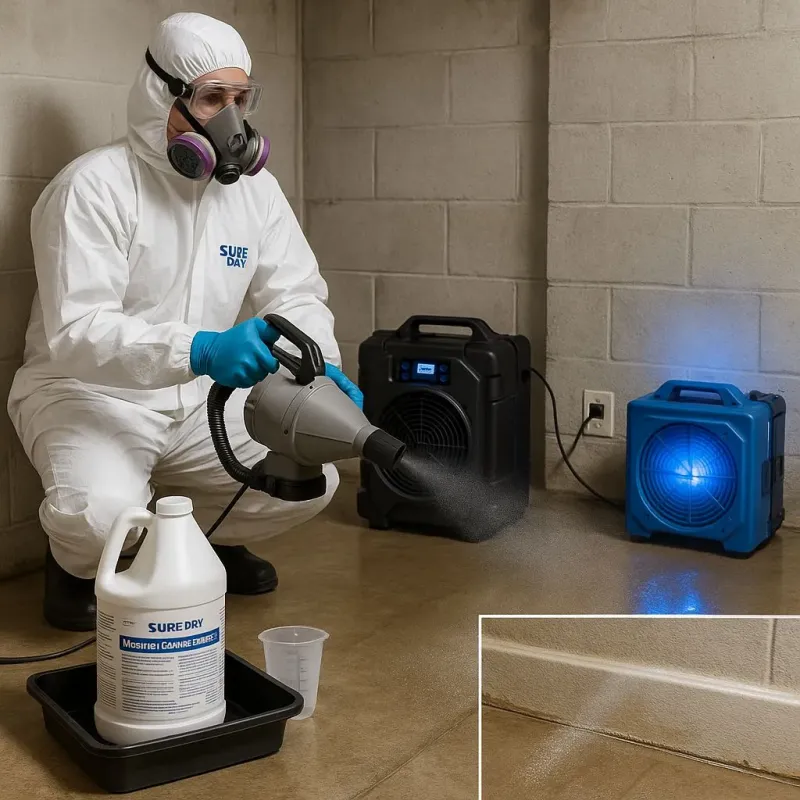 Sanitization and Odor Removal process in Grantham, NH